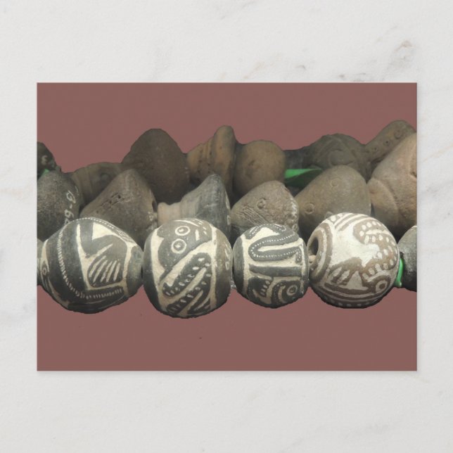 Cartão Postal Miçangas do Equador (Frente)