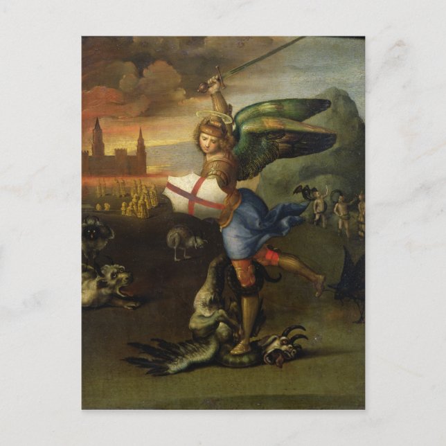 Cartão Postal Michael, c.1503-05 (Frente)