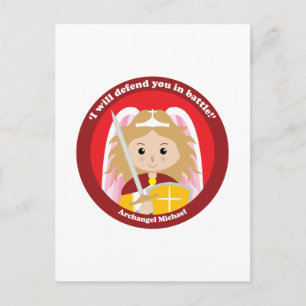Cartão Postal Michael, o Arcanjo