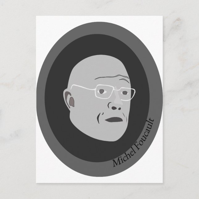 Cartão Postal michel-foucault (Frente)