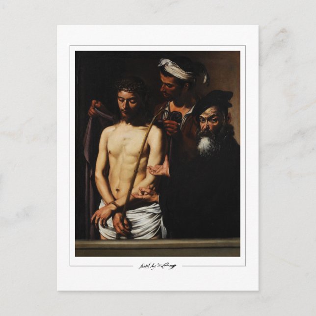 Cartão Postal Michelangelo Merisi da Caravaggio #11 - Belas Arte (Frente)