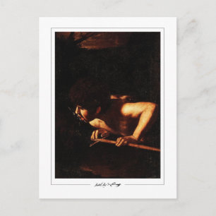 Cartão Postal Michelangelo Merisi da Caravaggio #14 - Belas Arte