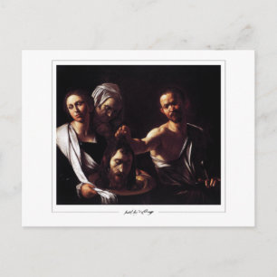 Cartão Postal Michelangelo Merisi da Caravaggio #32 - Belas Arte