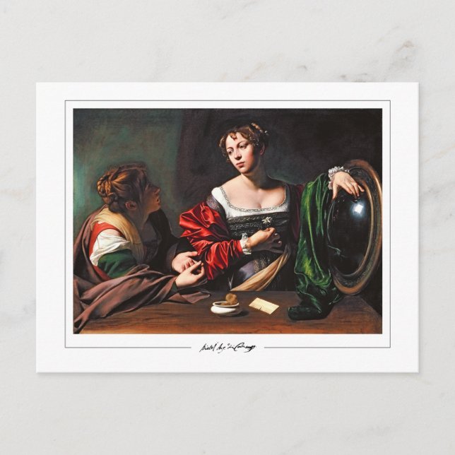 Cartão Postal Michelangelo Merisi da Caravaggio #34 - Belas Arte (Frente)