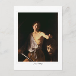 Cartão Postal Michelangelo Merisi da Caravaggio #52 - Arte Refin