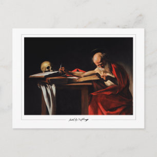 Cartão Postal Michelangelo Merisi da Caravaggio #57 - Belas Arte