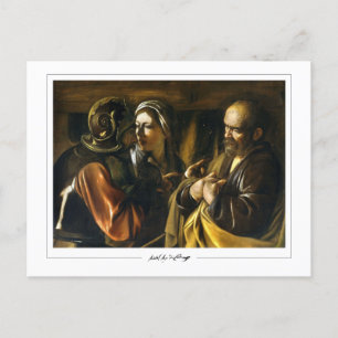Cartão Postal Michelangelo Merisi da Caravaggio #59 - Belas Arte