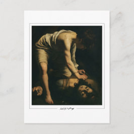 Cartão Postal Michelangelo Merisi da Caravaggio #60 - Arte Refin