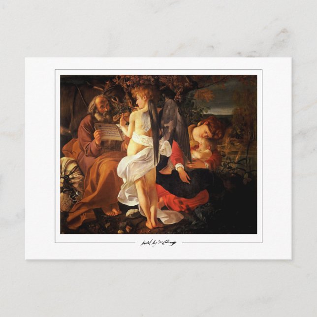 Cartão Postal Michelangelo Merisi da Caravaggio #68 - Belas Arte (Frente)