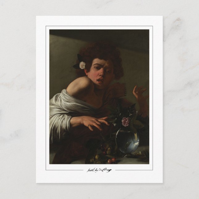 Cartão Postal Michelangelo Merisi da Caravaggio #79 - Belas Arte (Frente)