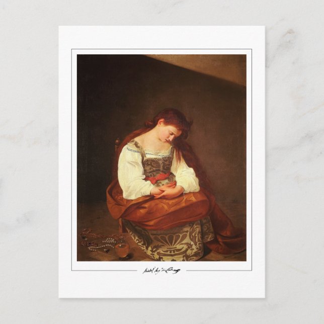Cartão Postal Michelangelo Merisi da Caravaggio #80 - Belas Arte (Frente)