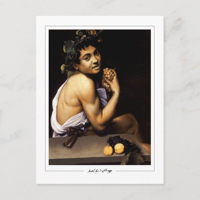 Cartão Postal Michelangelo Merisi da Caravaggio #84 - Belas Arte (Frente)