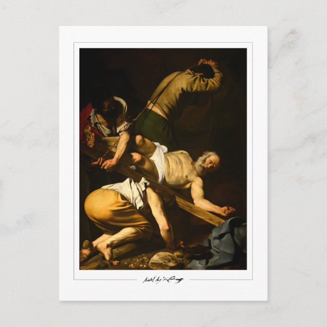 Cartão Postal Michelangelo Merisi da Caravaggio #93 - Belas Arte (Frente)