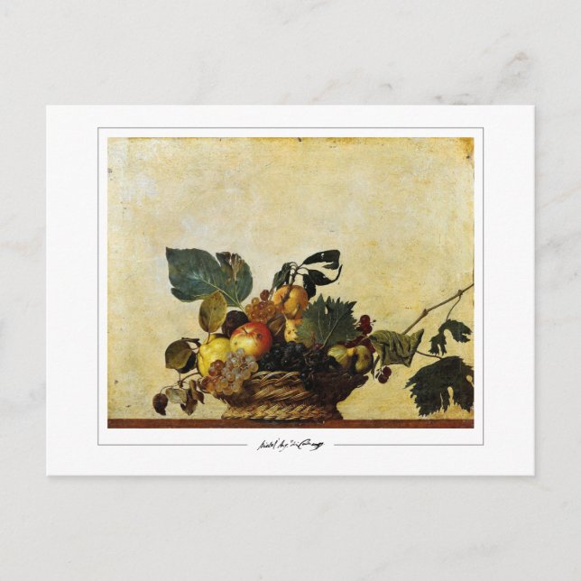 Cartão Postal Michelangelo Merisi da Caravaggio #99 - Belas Arte (Frente)
