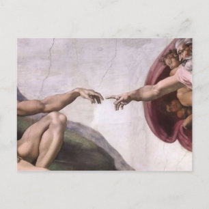 Cartão Postal Michelangelo Renaissance Art