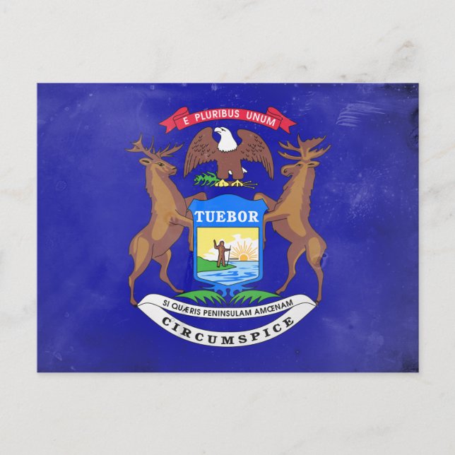 Cartão Postal Michigan (Frente)