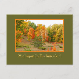 CARTÃO POSTAL MICHIGAN EM TÉCNICA!/OUTUMN CHEGA EM MICHIGA