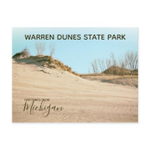 Michigan Greetings From Warren Dunes State Park