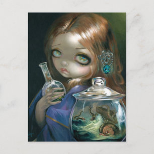 Cartão postal "Microcosmo: Monstros Marítimos"