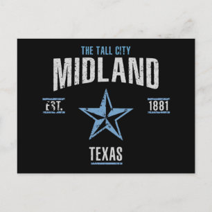 Cartão Postal Midland