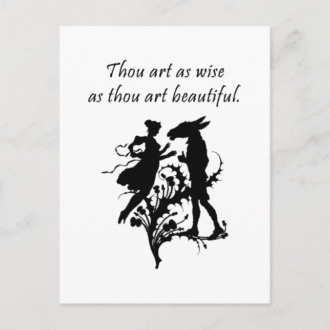 Cartão Postal Midsummer Dream (Frente)