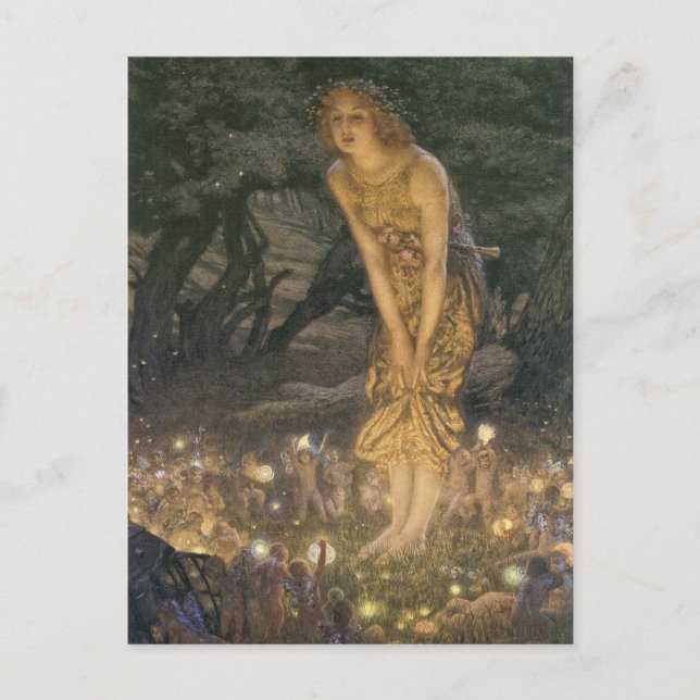 Cartão Postal Midsummer Eve Postcard (Frente)