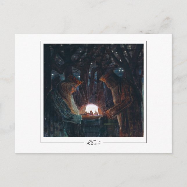 Cartão Postal Mikalojus Konstantinas Ciurlionis #136 - Fine A... (Frente)