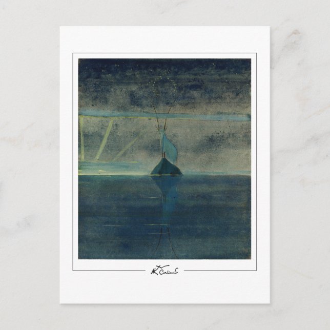 Cartão Postal Mikalojus Konstantinas Ciurlionis #157 - Fine A... (Frente)