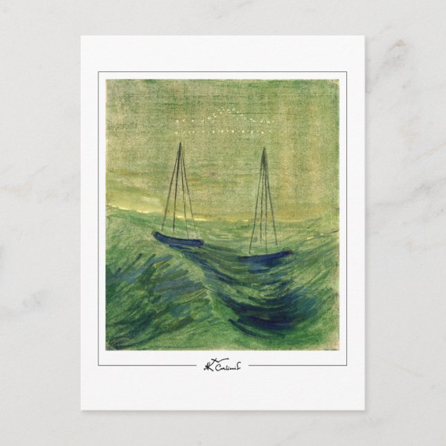 Cartão Postal Mikalojus Konstantinas Ciurlionis #219 - Fine A... (Frente)