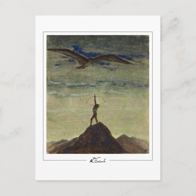 Cartão Postal Mikalojus Konstantinas Ciurlionis #236 - Fine A... (Frente)