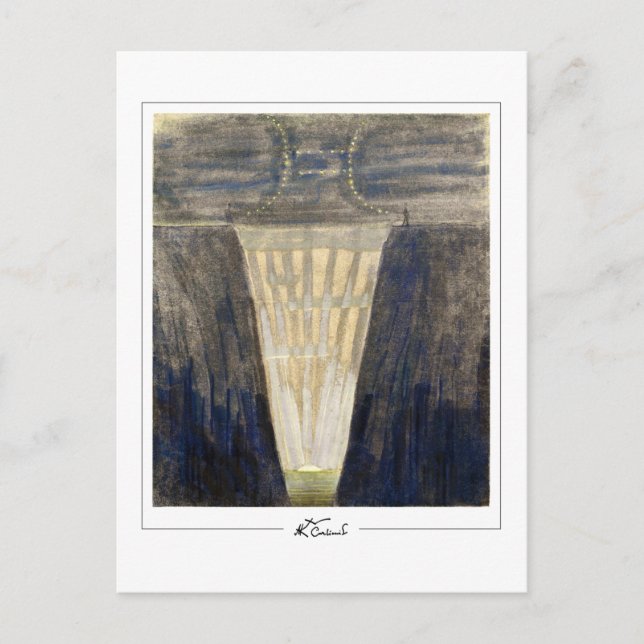 Cartão Postal Mikalojus Konstantinas Ciurlionis #242 - Fine A… (Frente)