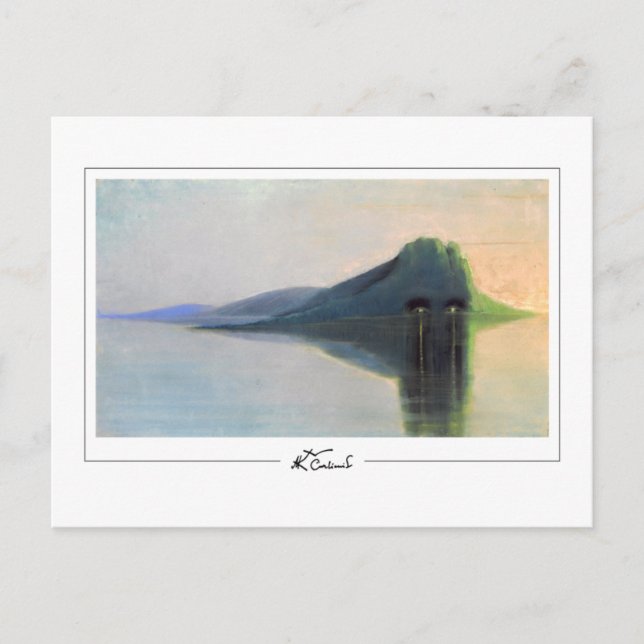 Cartão Postal Mikalojus Konstantinas Ciurlionis #257 - Fine A... (Frente)