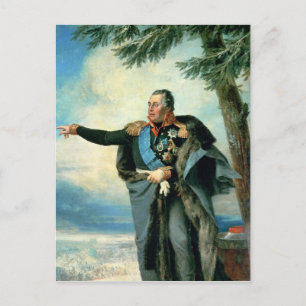 Cartão Postal Mikhael Ilarionovich Golenichtchev Kutuzov