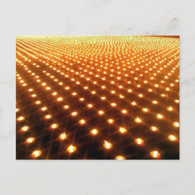 Cartão Postal Mil velas (Frente)