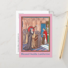Cartão Postal Milagre de Bl. Imelda Lambertini (VVP 010)