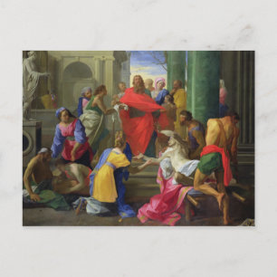 Cartão Postal Milagres de Ruas. Paul em Ephesus, 1693
