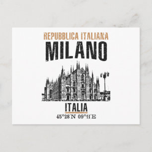 Cartão Postal Milano