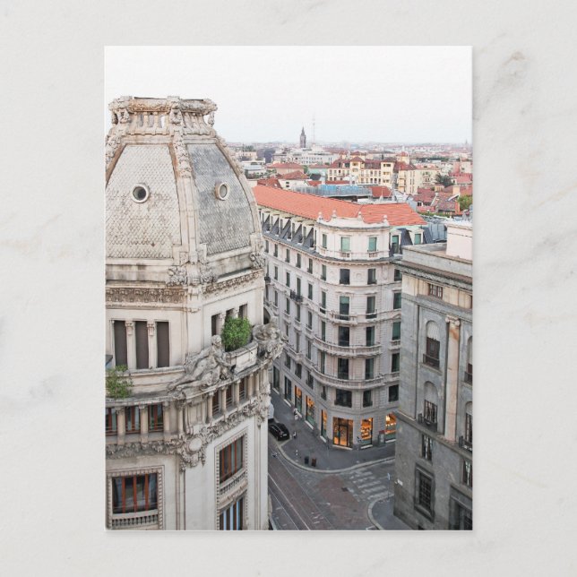 Cartão Postal Milão (Frente)