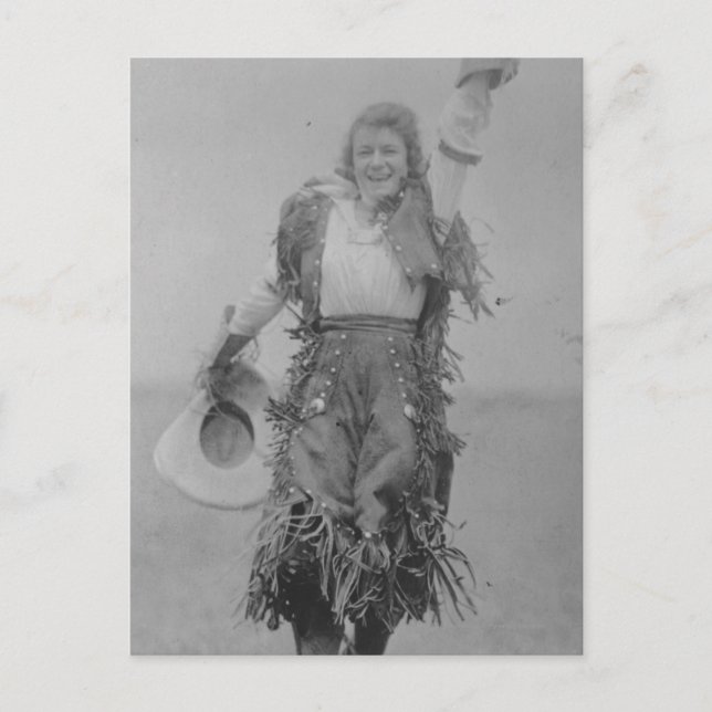 Cartão Postal Mildred Douglas. (Frente)