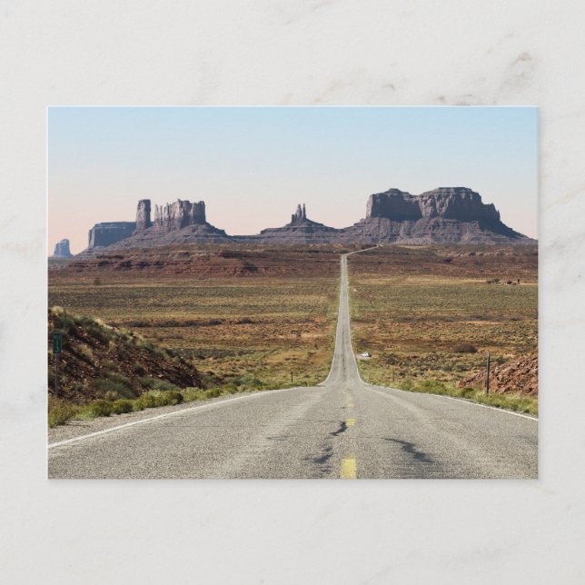 Cartão Postal Mile Marker 13 Utah (Frente)