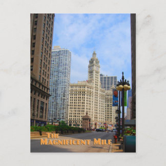 Cartão Postal Milha magnífica - Illinois de Chicago