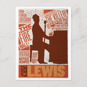 Cartão Postal Milhão de Dólares Quartet Lewis Tipo