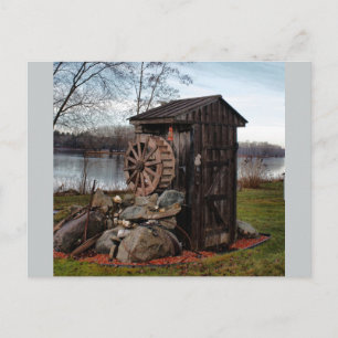 Cartão Postal Milhar sobre a antiga estufa