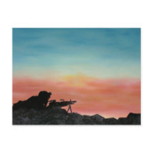 cartão postal militar