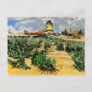 Cartão Postal Mill of Alphonse Daudet, Vincent van Gogh
