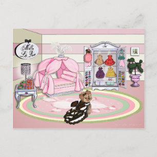 Cartão Postal Millie LaRue - Quarto Francês