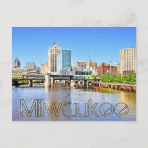 Cartão Postal Milwaukee, Wisconsin, EUA