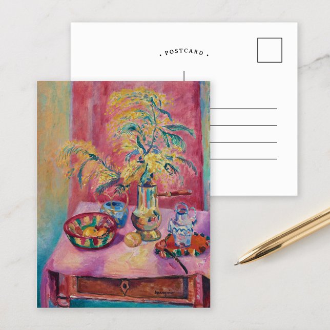 Cartão Postal Mimosas | Henri Manguin (Criador carregado)