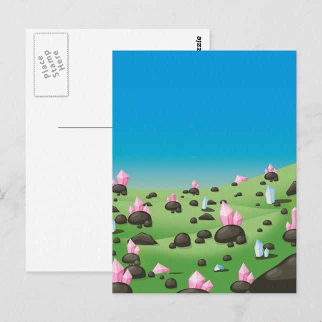 Cartão Postal Mina de Diamantes (Frente/Verso)