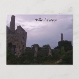 Cartão Postal Mina Wheal Peevor Cornwall Inglaterra